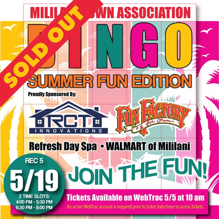 MTA BINGO Mililani Town Association Official Site